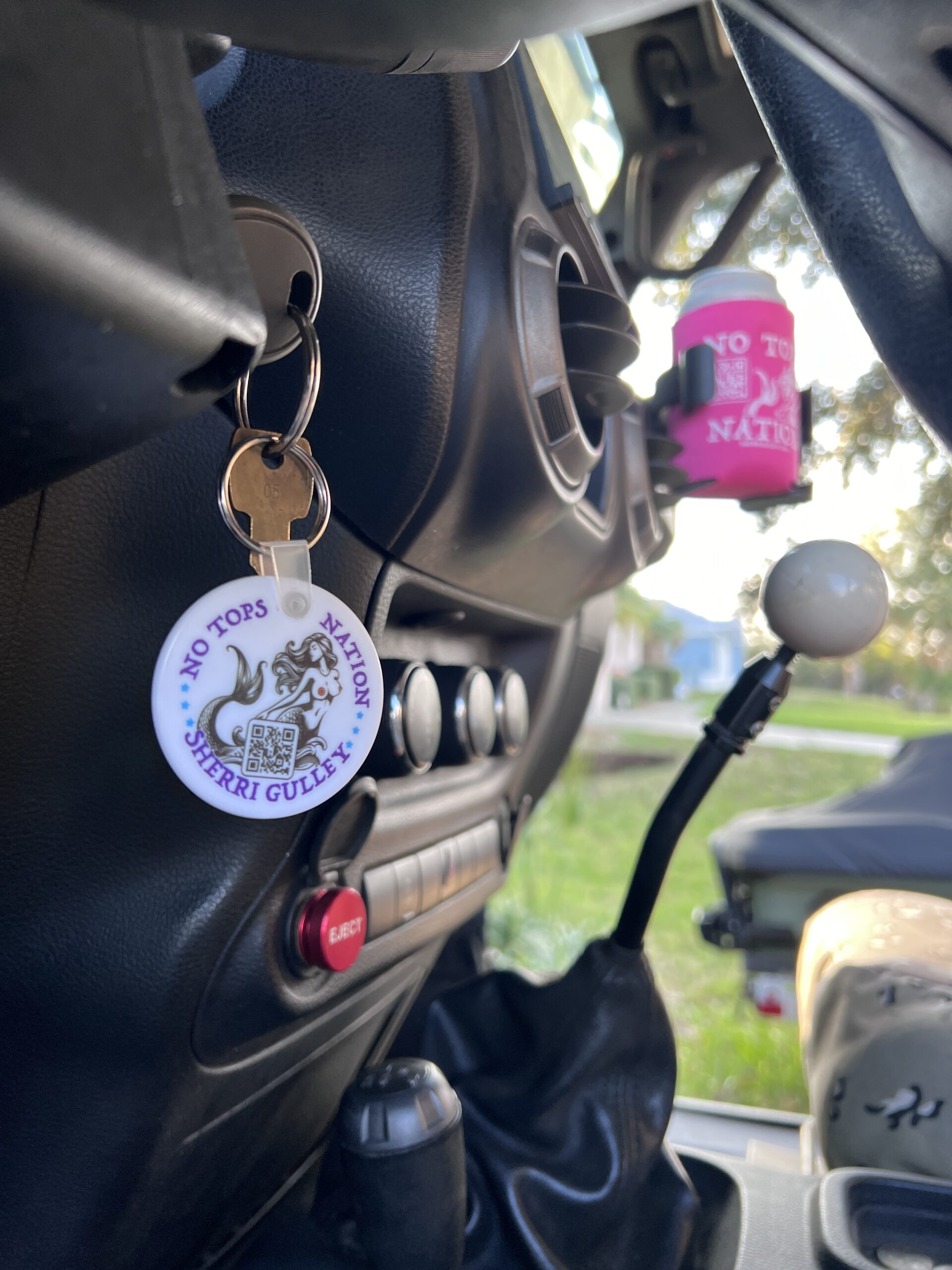 No Tops Nation Can Koozie
